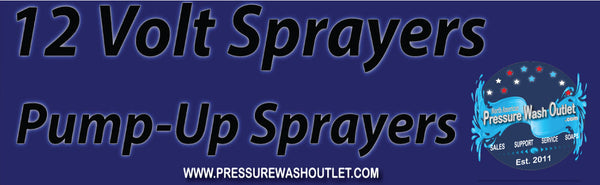 12 VOLT SOFT WASH PUMPS & SPRAYERS